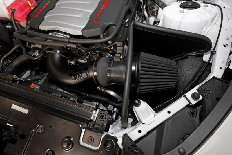 Chevrolet Camaro Performance Air Intake - K&N Engineering - Blackhawk - Black - `16-`19